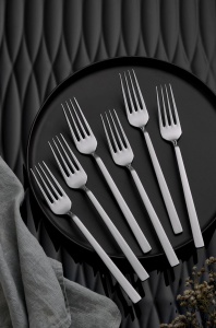 Set tacamuri 30 bucati Deniz30 Crom 21x4.2 cm - Img 5