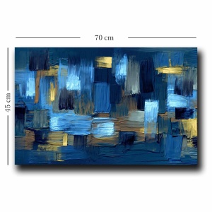 Tablou 4570NISC Albastru 45x70 cm - Img 2
