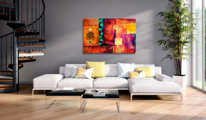 Tablou - Abstract Chaos 60x40 cm - Img 2