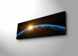 Tablou cu LED 3090NASA Multicolor 30x90x3 cm - Img 4