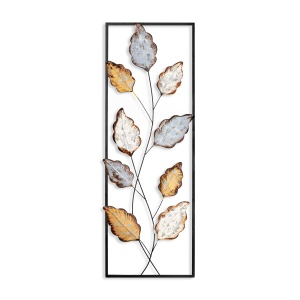 Tablou metalic Fagus Multicolor 32x90 cm - Img 6