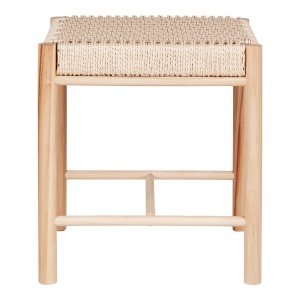 Taburet Abano, Natural, 42x42x46.5 cm