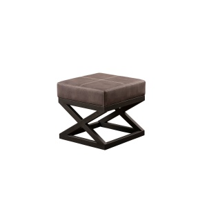 Taburet Krupa Antracit 46x44x46 cm - Img 2