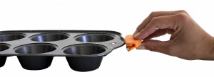 Tava Briose cu Manaer de Silicon, 6 Forme, Orange BH/1137 - Img 3