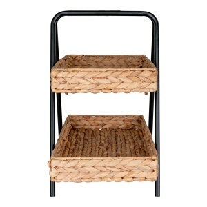 Tava decorativa Alfaro, Natural, 23x42x43.5 cm
