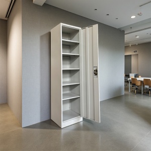 Vestiar metal Koya Gri deschis 50x45x180 cm - Img 2