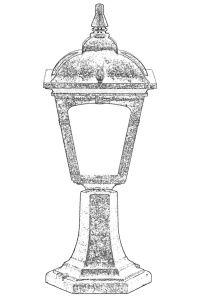 Aplica de perete exterior 68185 Maro 50x20 cm - Img 2