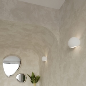 Aplica Globe din ceramica Alb 18x11x14.5 cm - Img 7
