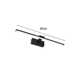 Aplica LED Debiwen Negru 60x10x6 cm - Img 4
