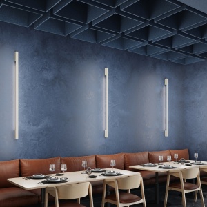 Aplica perete LED Sappo 120 Bej 4000K 4x6.5x120 cm - Img 10