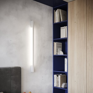 Aplica perete LED Sappo Alb 3000K 4x6.5x120 cm - Img 11