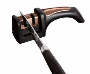 Ascutitor cutite, 20 cm, negru- Rose Gold - Img 4