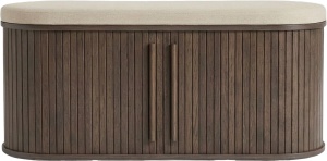 Banca canapea META, Nuc, 40x53x120 cm - Img 3