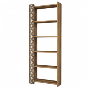 Biblioteca City - Walnut, Crem - Img 3