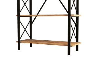 Biblioteca Nero Elit Walnut-Negru - Img 10