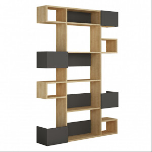 Biblioteca Niho Oak-Antracit - Img 3