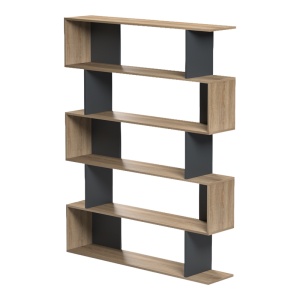 Biblioteca, Tetri, Antracit, 25.4x121.8x158.8 cm - Img 4