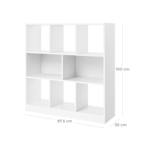 Biblioteca Vasagle, 97.5x30x100cm - Img 2