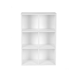 Biblioteca Vasagle Alb 97.5x65.5x30 cm