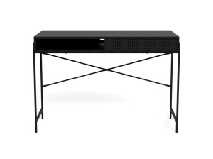 Birou Angus, Negru, 75x110x50 cm - Img 3