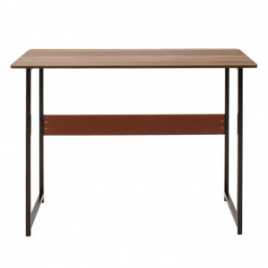Birou Fulk Walnut - Negru 100x48x72 cm - Img 2