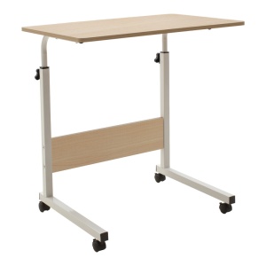 Birou Piper Oak - Alb 60x40x69-90 cm