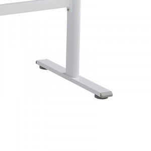 Birou reglabil pe inaltime Karla alb 120x60x72/115cm - Img 4