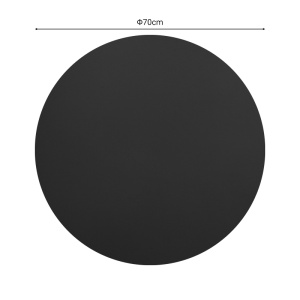 Blat masa Sensie gri inchis 70x70x2.5 cm - Img 2