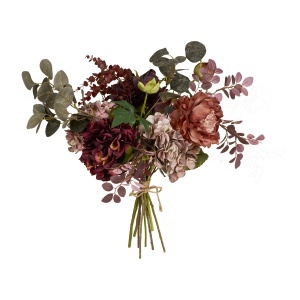 Buchet decorativ artificial Velvet, Multicolor, 30x26x60 cm