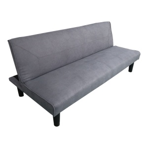 Canapea extensibila Kedran, Gri inchis, 75.5x166x70 cm - Img 2