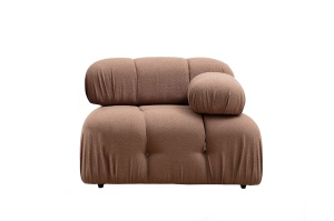 Canapea modulara Bubble 1R Maro 95x95x75 cm - Img 7