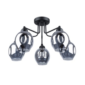 Candelabru Fillan Negru 59x59x36 cm