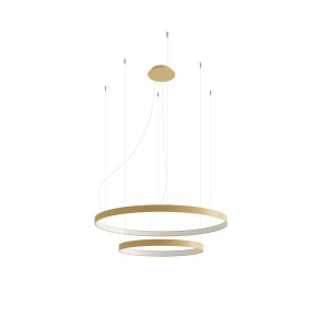 Candelabru LED Rio 55x78 Auriu 3000K 78x78x150 cm