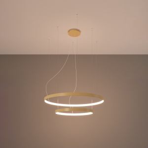 Candelabru LED Rio 55x78 Auriu 3000K 78x78x150 cm - Img 3