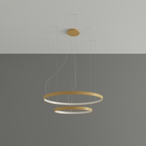 Candelabru LED Rio 55x78 Auriu 4000K 78x78x150 cm - Img 2