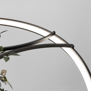 Candelabru LED Rio Bio 110 Negru 4000K 110x110x200 cm - Img 4