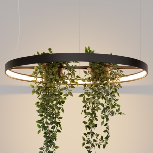Candelabru LED Rio Bio 78 Negru 3000K 78x78x200 cm - Img 9