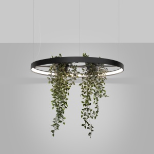 Candelabru LED Rio Bio 78 Negru 4000K 78x78x200 cm - Img 3