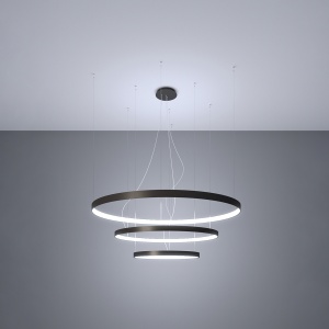 Candelabru LED Rio Negru 4000K 110x110x150 cm - Img 3