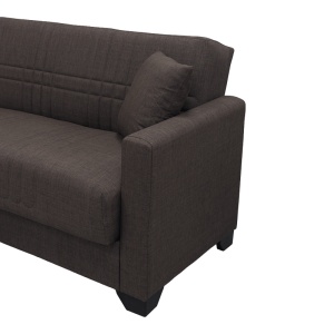 Coltar extensibil reversibil, Stashio, Maro, 202x143x84 cm - Img 8