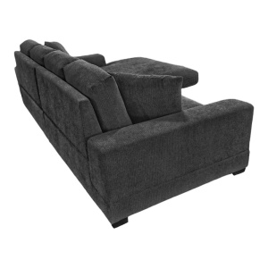Coltar reversibil Cornerdo Gri inchis 265x175x85 cm - Img 6