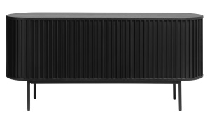 Comoda SIENA, Negru, 45x73x160 cm