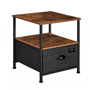 Comoda, Songmics, Negru, 40x40x46.4 cm - Img 2