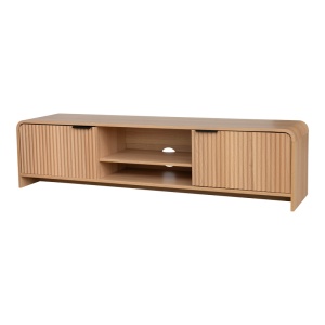 Comoda TV Anfen, Natural, 160x39x40.5 cm - Img 2