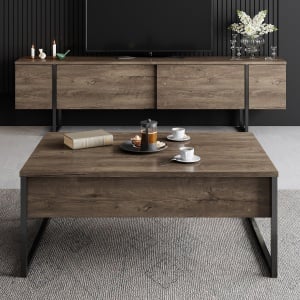 Comoda TV Luxe Nuc 180x30x50 cm - Img 4