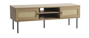 Comoda TV PENSACOLA, Stejar deschis, 40x43x120 cm - Img 3