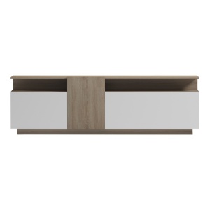 Comoda TV Vendora Alb 150x29.5x46.3 cm - Img 4