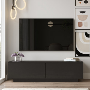 Comoda TV Zoeva wenge 140x.35x38.2cm - Img 4