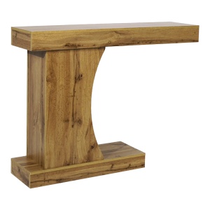 Consola Devo, Stejar, 120x30x90 cm - Img 2
