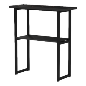 Consola, Solain, Negru, 29x79x85 cm - Img 4